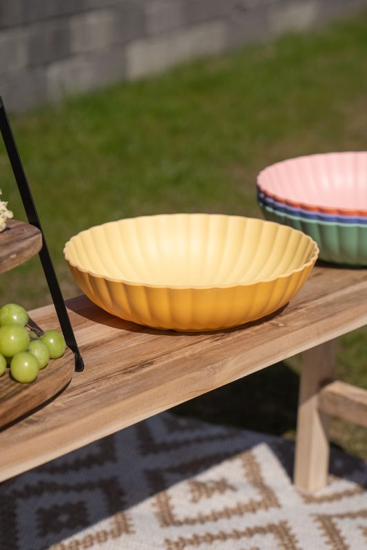 Soft skål – Ø27,5 cm – gul