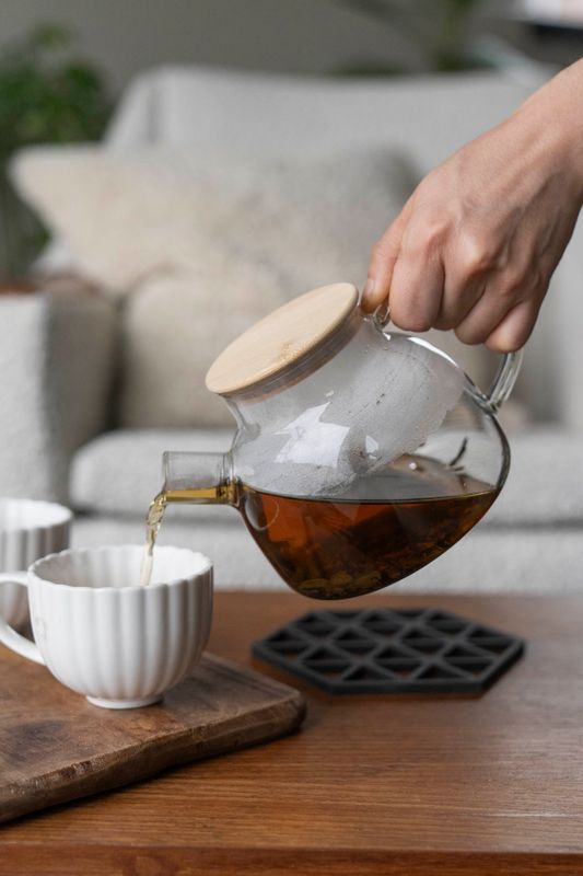 Tepotte i glass 1l