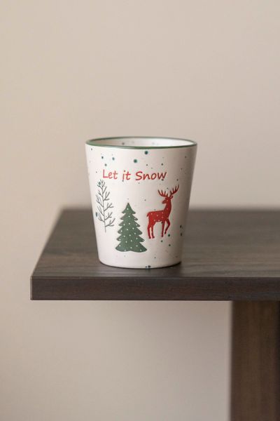 Hovedbilde Joy - Kopp 8,5cm Let It Snow