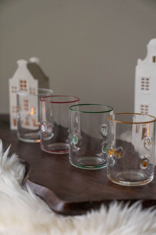 Xmas Vannglass 410ml - Nisse