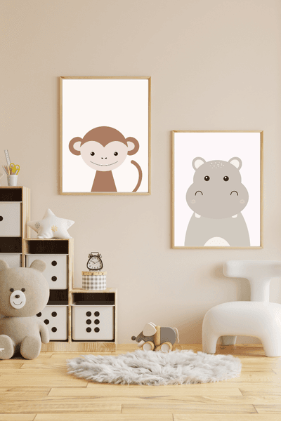 Hovedbilde Poster - Flodhest