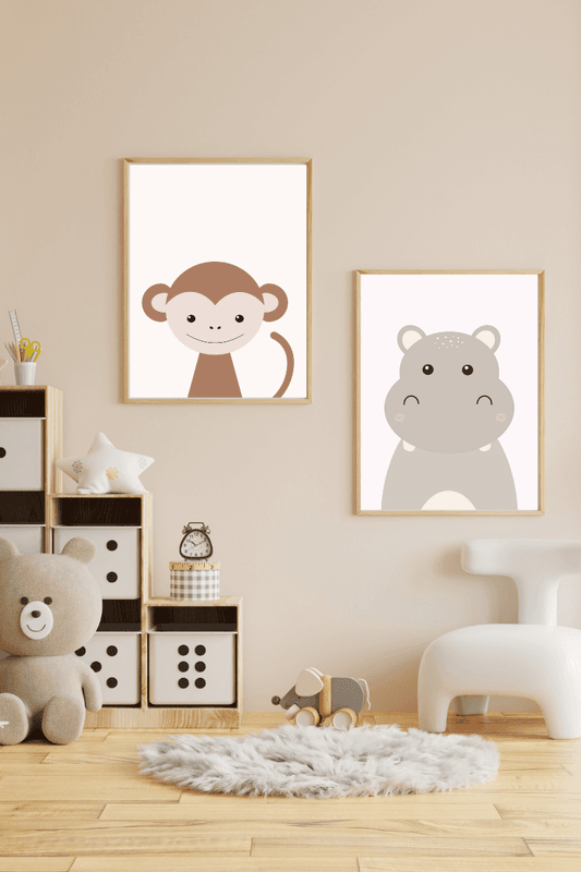 Poster - Flodhest
