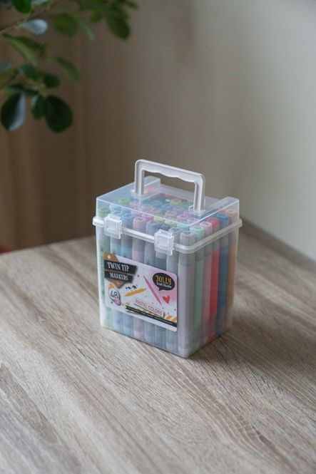 Hovedbilde Twin Tip Tusjer Pastell 48pk